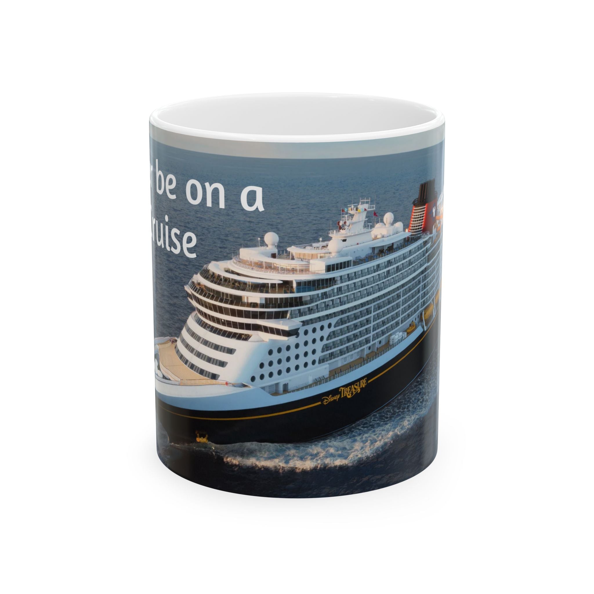 Cruise Lover's Ceramic Mug - Perfect Gift for Travelers, Coffee Mug, Ocean Adventure, Nautical Decor, Vacation Memories
