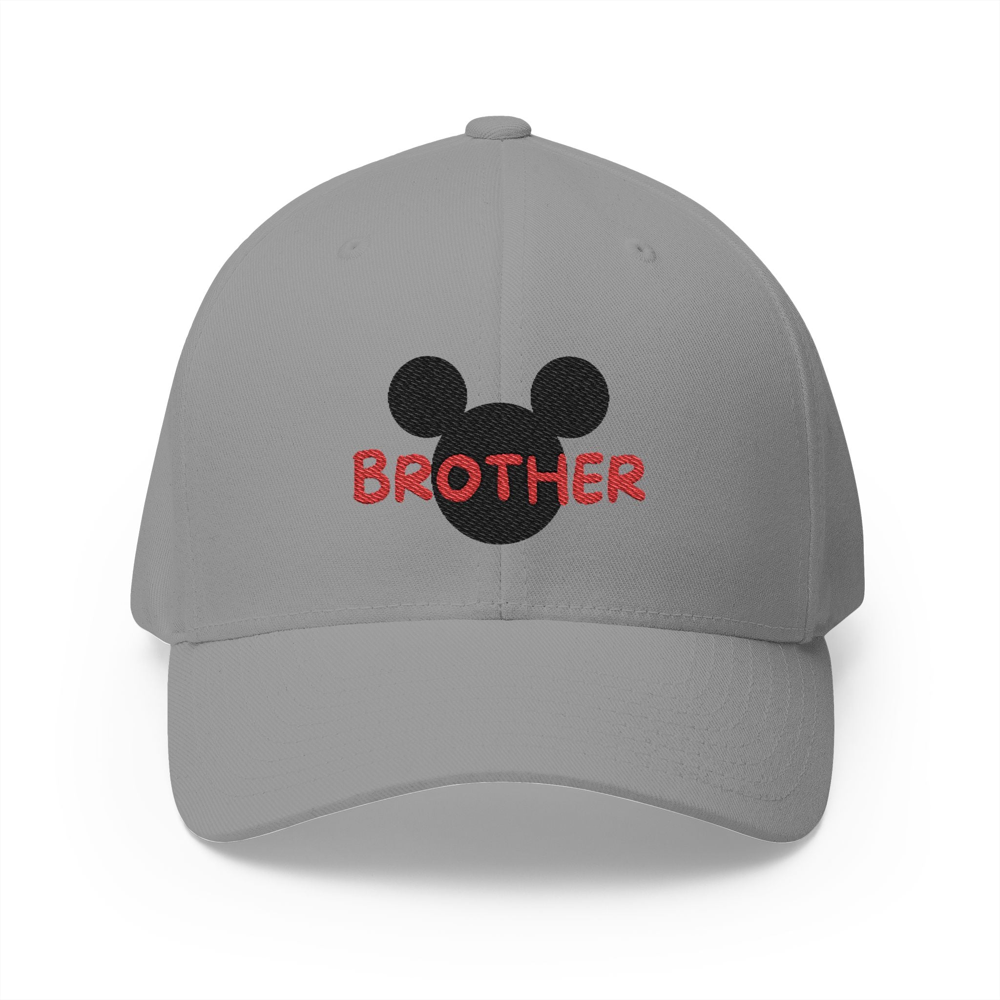 Brother Mickey Mouse Cap, Disney Brother Hat, Embroidered Cap for Siblings, Family Gift, Birthday Hat, Cute Kids Accessories