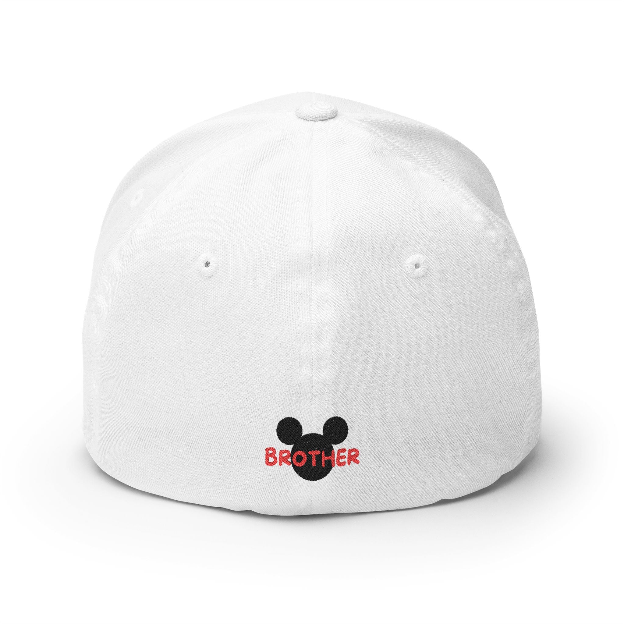 Brother Mickey Mouse Cap, Disney Brother Hat, Embroidered Cap for Siblings, Family Gift, Birthday Hat, Cute Kids Accessories