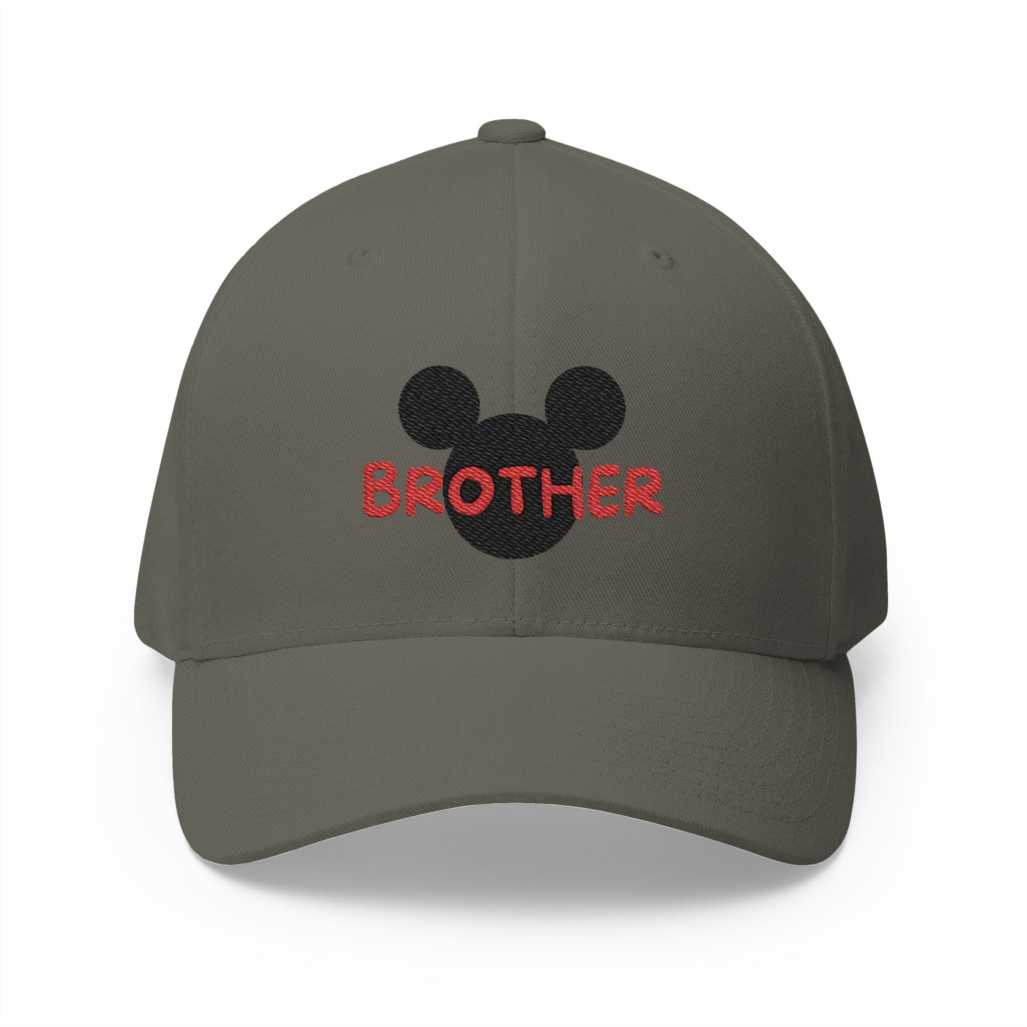 Brother Mickey Mouse Cap, Disney Brother Hat, Embroidered Cap for Siblings, Family Gift, Birthday Hat, Cute Kids Accessories